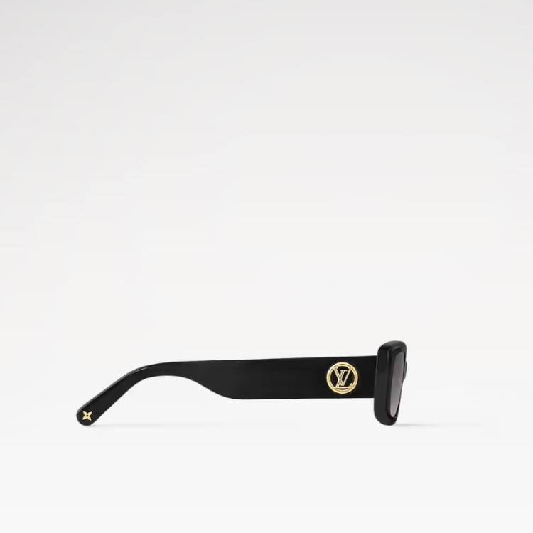 L0vis Vvtt0n Circle Cat Eye Sunglasses Black For Women Z2109W