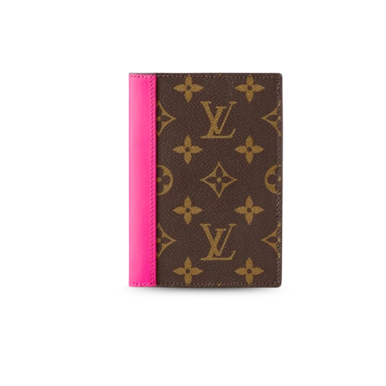 L0vis Vvtt0n Passport Cover Wallet Pink For Men 5.5in/14cm M82866