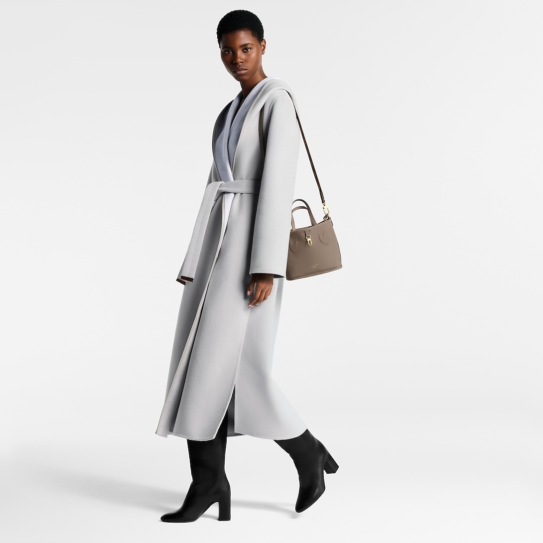 L0vis Vvtt0n Neverfull Bandoulière Inside Out BB Dark Fango For Women 24cm/9.4in – M12109