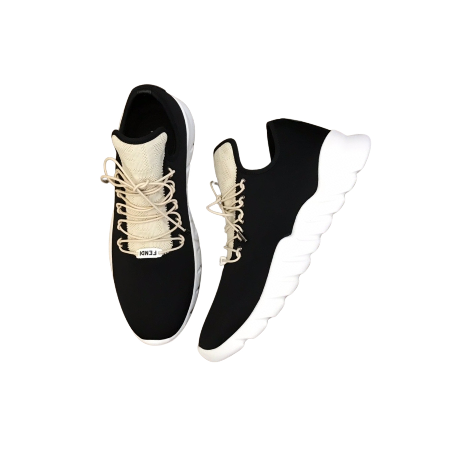 F**di FD Faster Trainers Black For Men