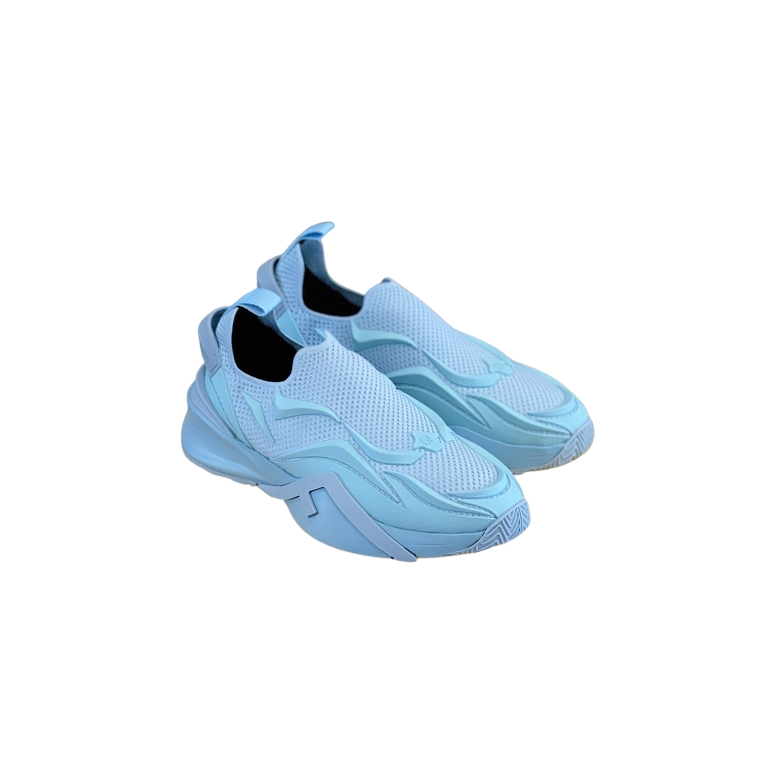 F**di FD Flow Running Sneakers Blue For Men