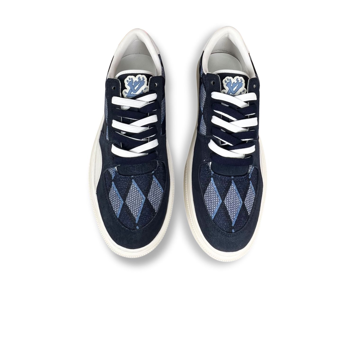 L0vis Vvtt0n LV Ollie Richelieu Trainers Blue For Men LV 1AAHRJ