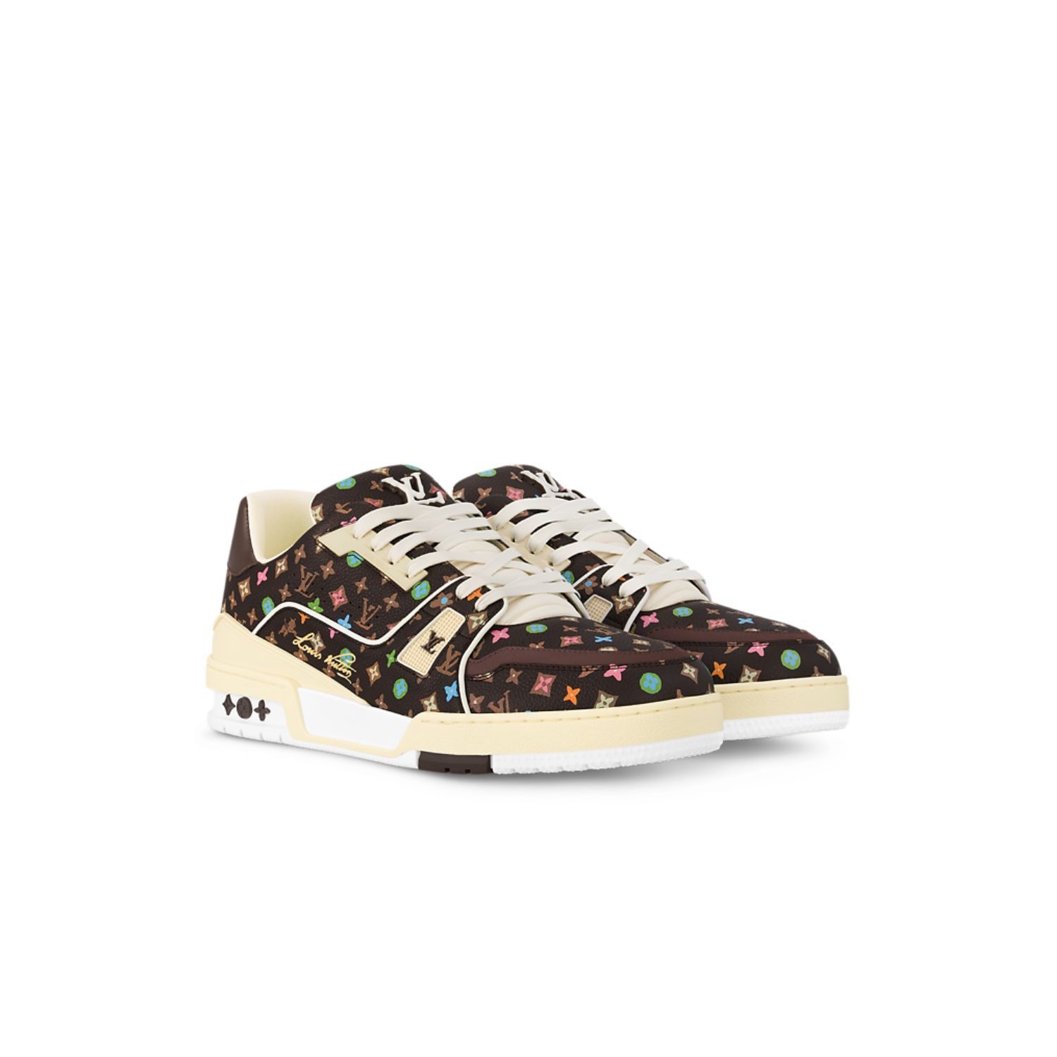 L0vis Vvtt0n Trainer Sneaker Brown For Men 1ACXB1