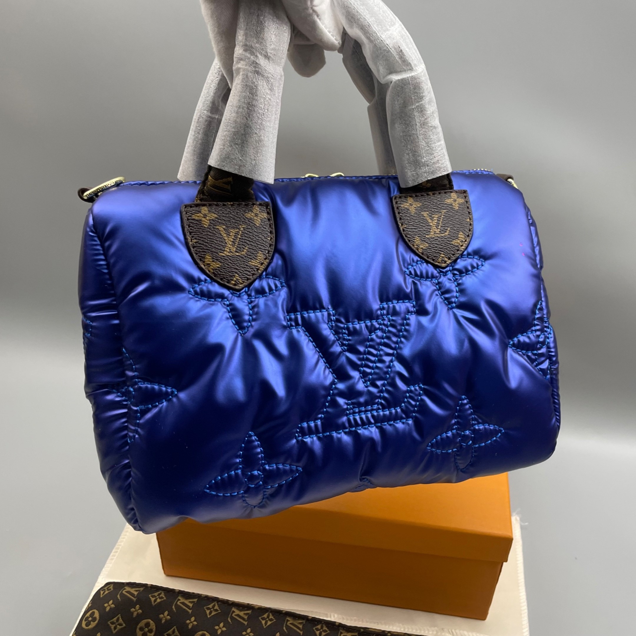 L0vis Vvtt0n Speedy Bandoulière 25 Bag Blue For Women‎ 9.8n/25cm