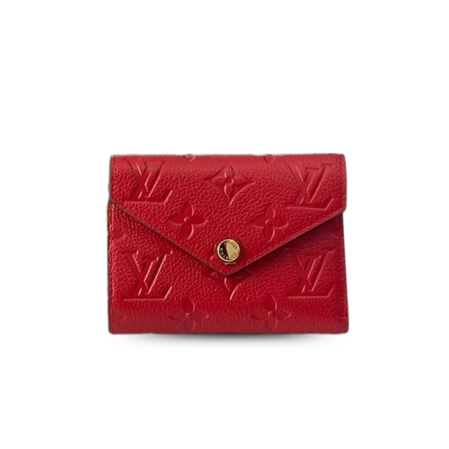 L0vis Vvtt0n Victorine Wallet Scarlet Red For Women, Women’s Wallet 4.7in/12cm LV M63701
