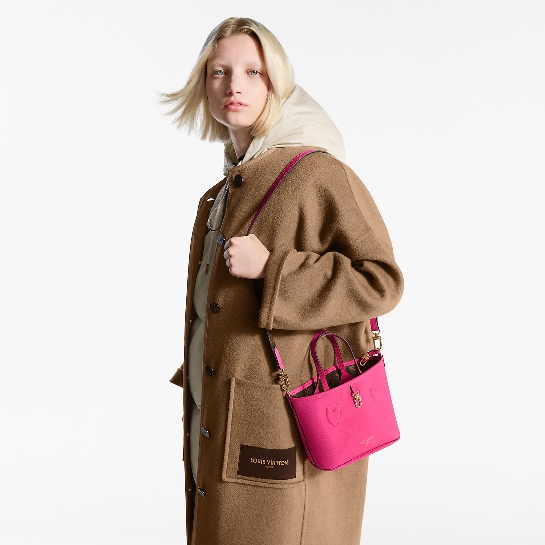 L0vis Vvtt0n Neverfull Bandoulière Inside Out BB Rose For Women 24cm/9.4in – M12106