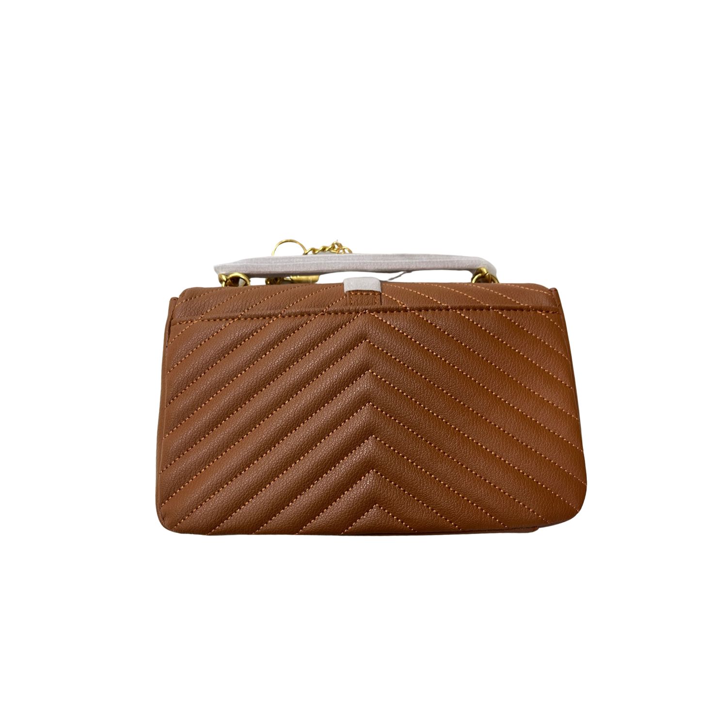 Sa1nt Lau*nt College Medium Chain Bag Brown For Women‎ 9.4in/24cm 6002791U8077715