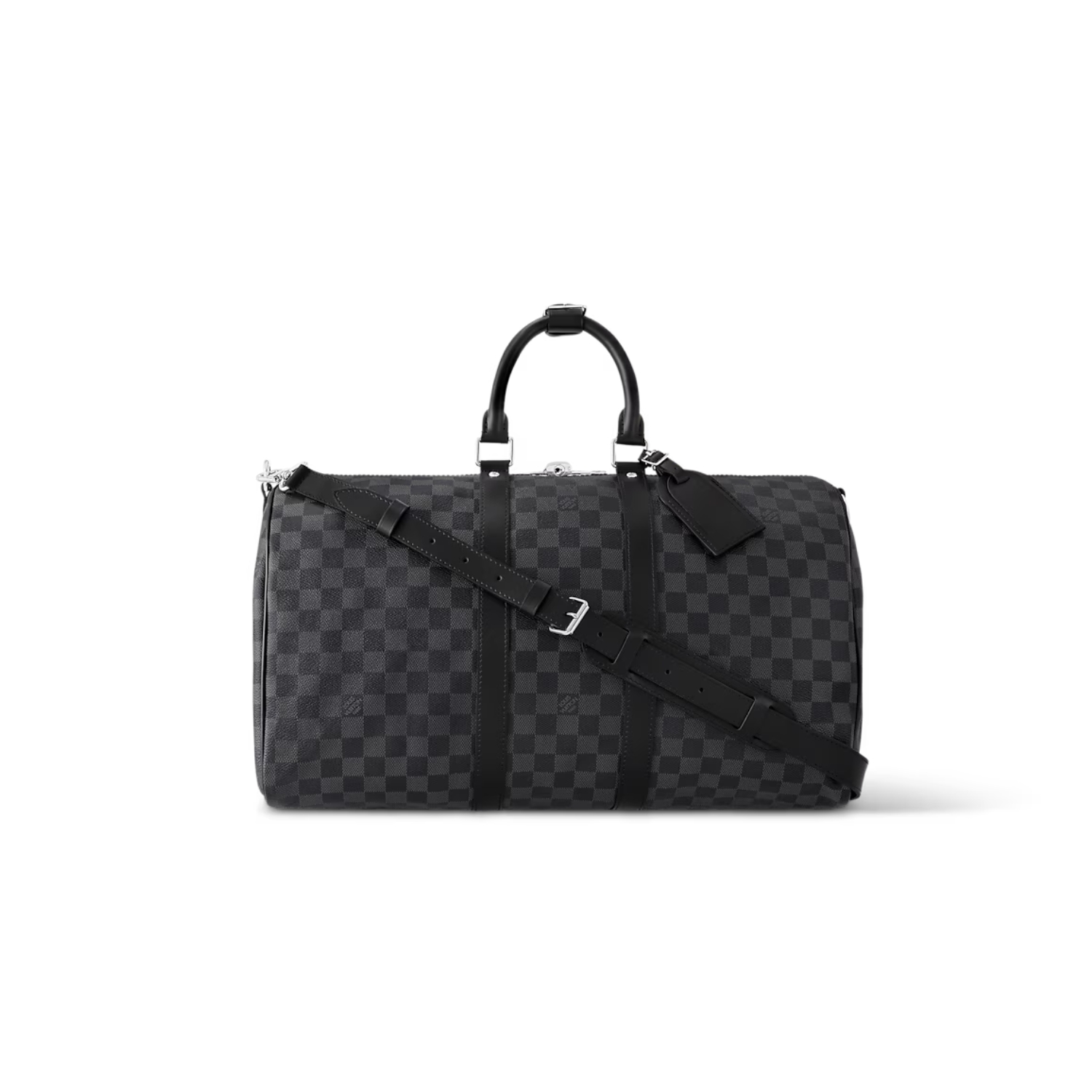 L0vis Vvtt0n Keepall Bandoulière 45 Damier Graphite Canvas Bag Black 17,7in/45cm N41418