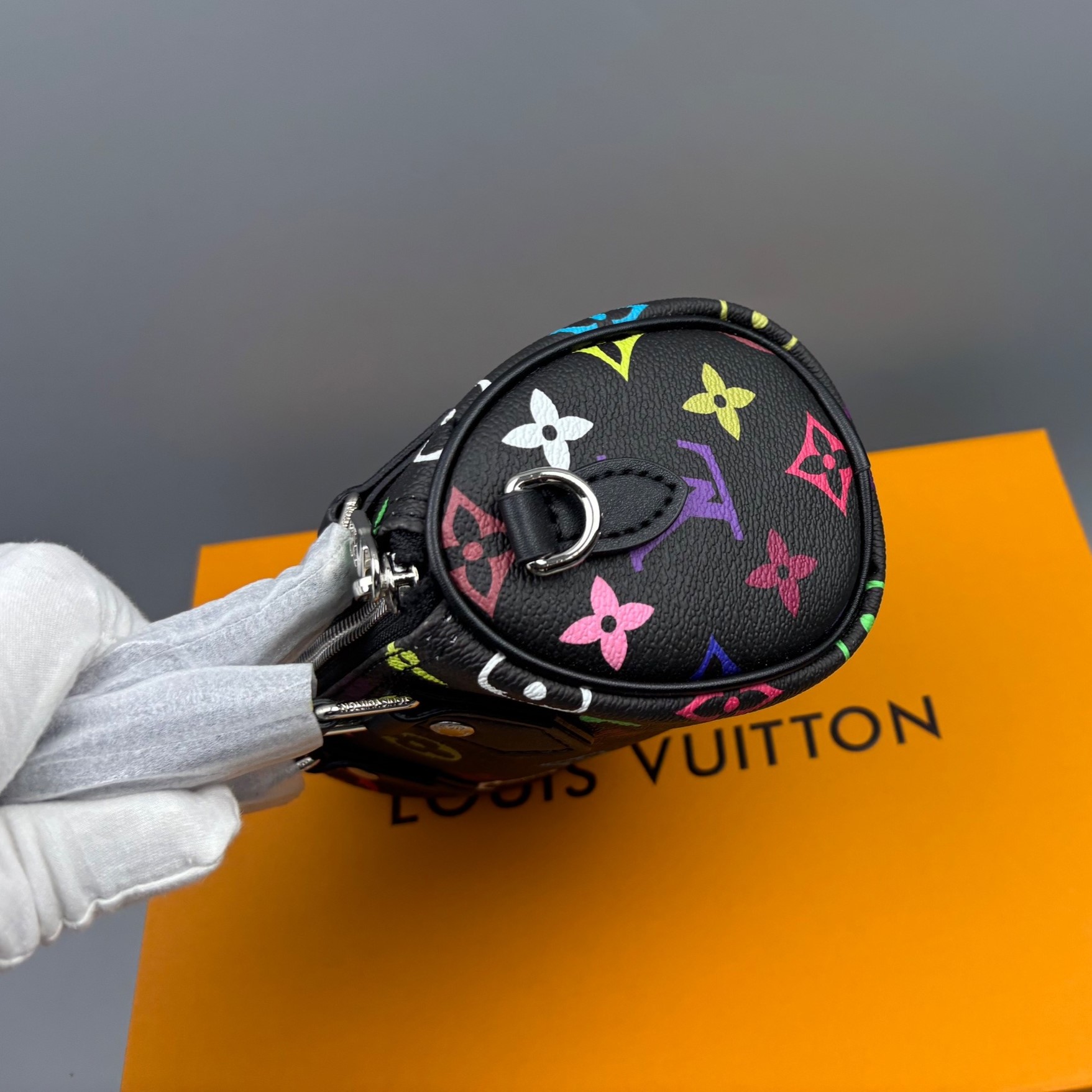 L0vis Vvtt0n LV x TM Nano Speedy Bag Multicolore Noir For Women 6.3in/16cm M13406