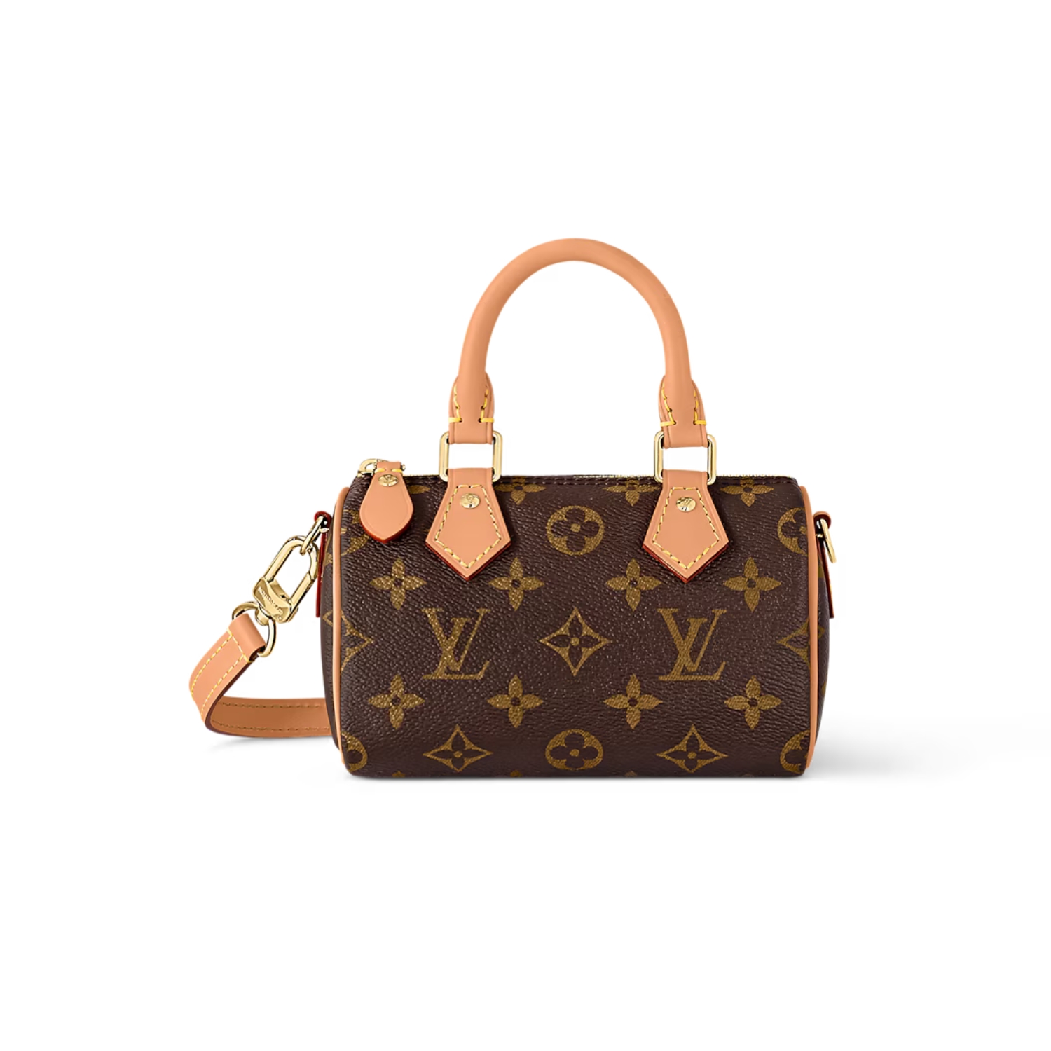 L0vis Vvtt0n Nano Speedy Monogram Canvas Brown – M81085