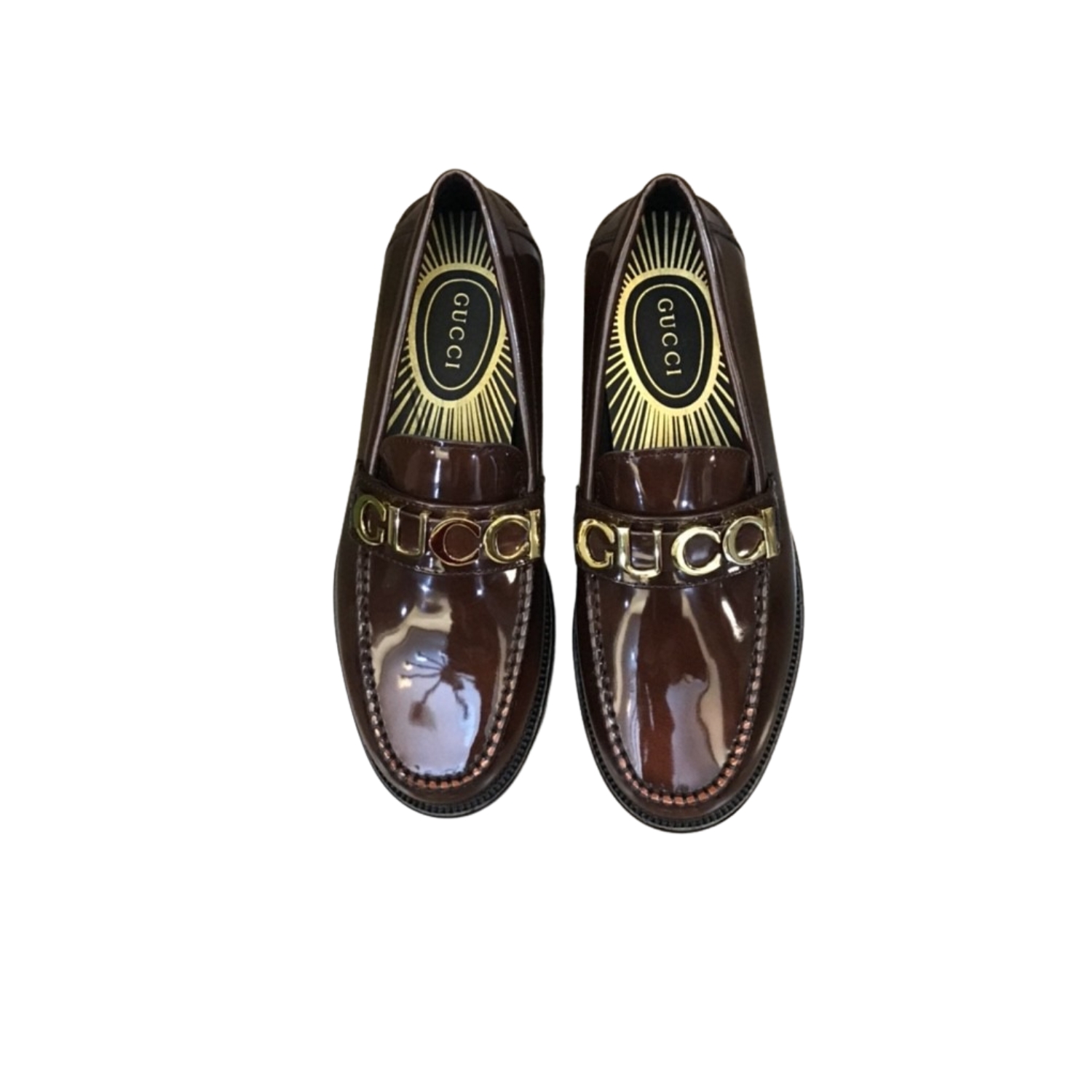 Loafer With Logo Gvc*1 Dark Brown For Men