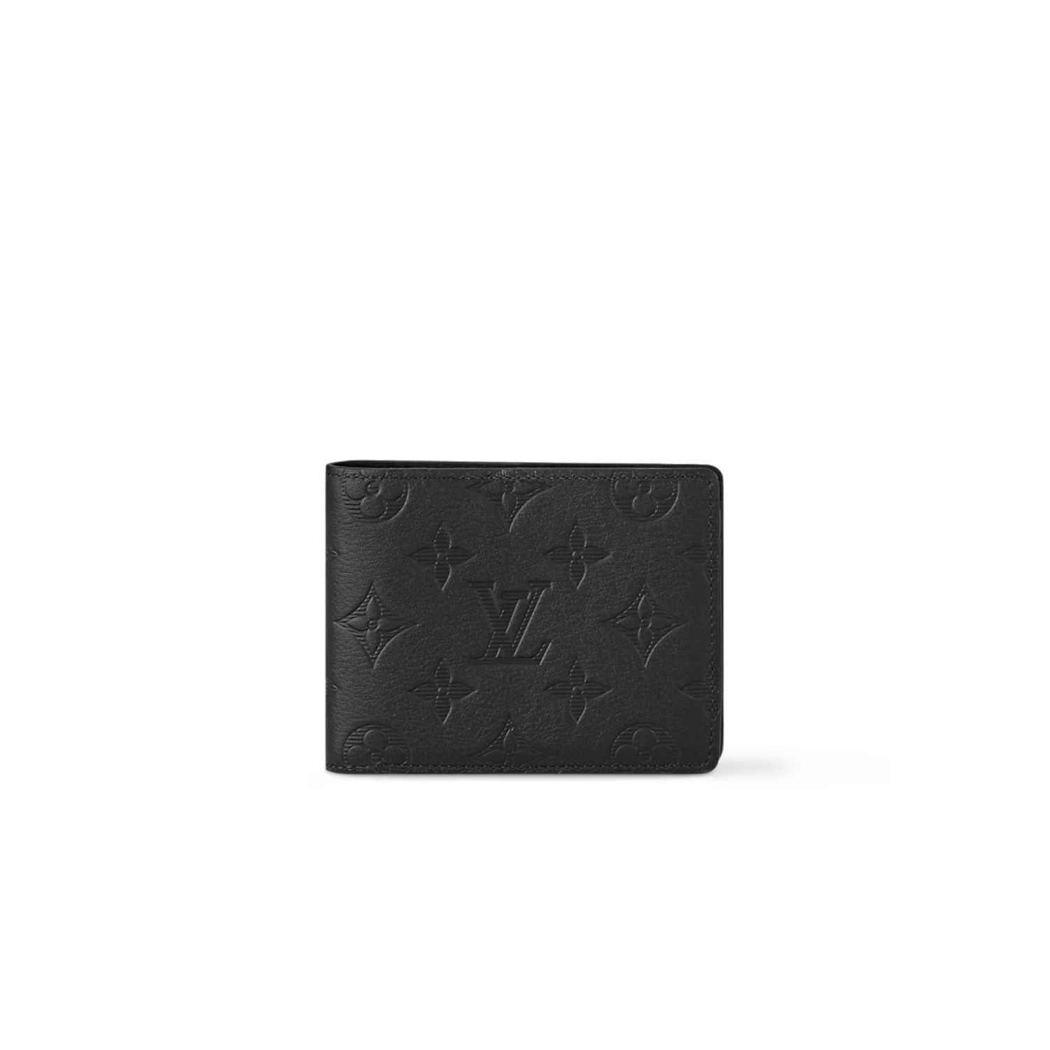 L0vis Vvtt0n Multiple Wallet In Black Monogram Shadow For Men, Men’s Wallet 4.5in/11.5cm LV M62901