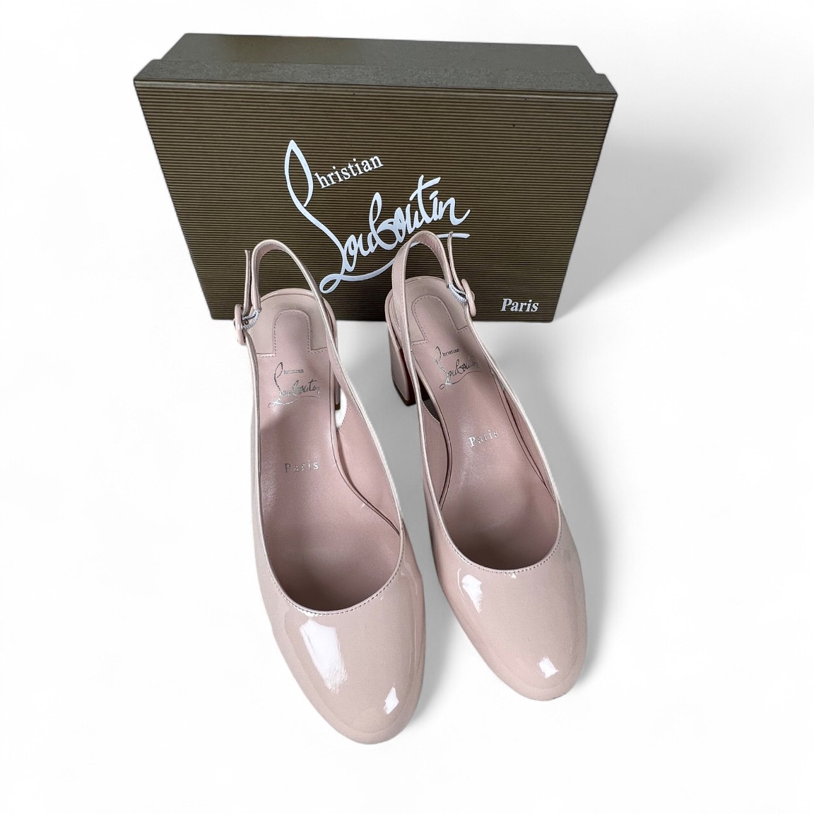 Chr1st1an Louboutin So Jane Sling Pink For Women 55mm – 3230029F608