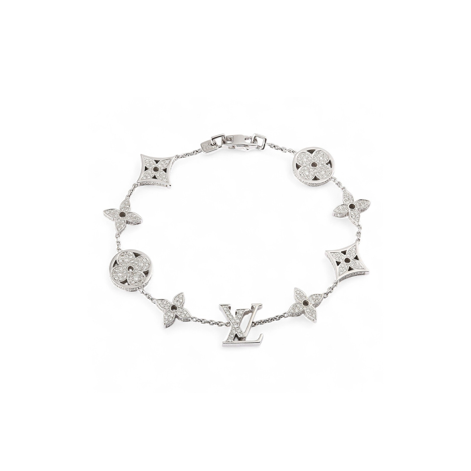 L0vis Vvtt0n Idylle Blossom Bracelet Silver For Women