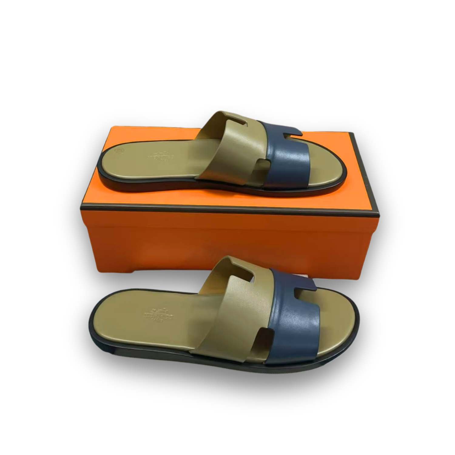 H**me5 Izmir Sandal Green/Indigo For Men H211868ZH61415