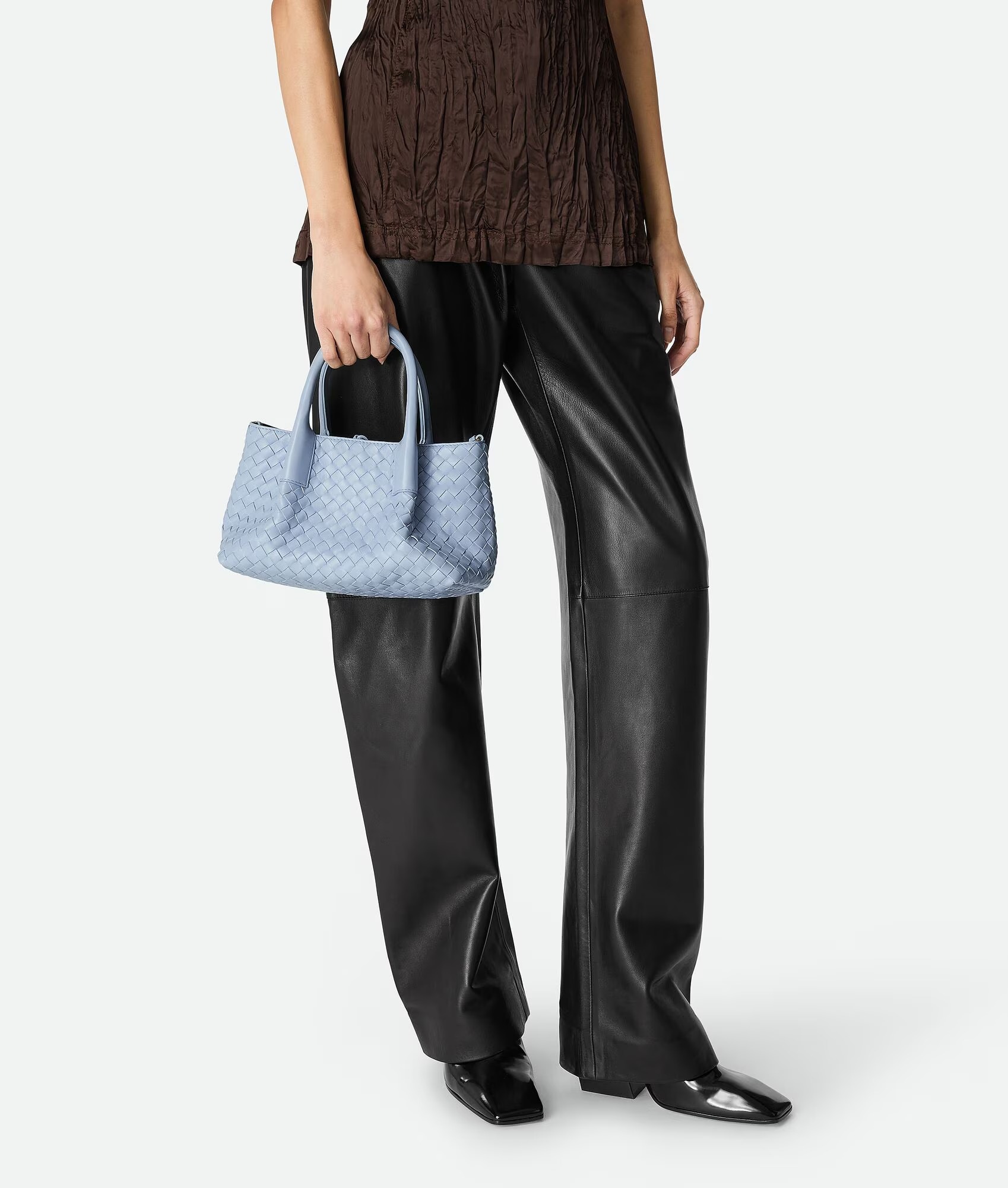 [True-to-ORIGINAL] B0tt*ga Ven*ta Small Pinacoteca Lunar For Women 24cm/9.4in – 819004V5AG11456