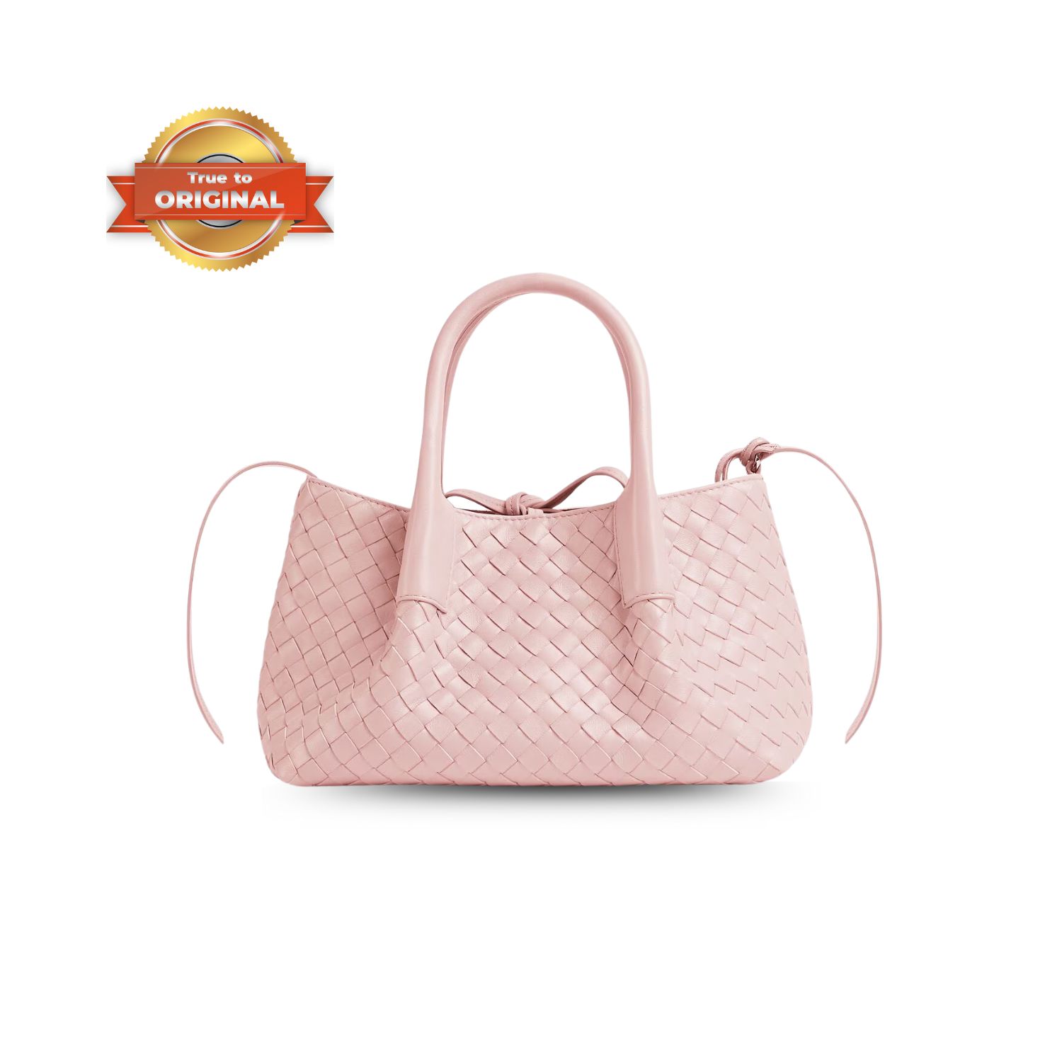 [True-to-ORIGINAL] B0tt*ga Ven*ta Small Pinacoteca Rose For Women 24cm/9.4in – 819004V5AG16873