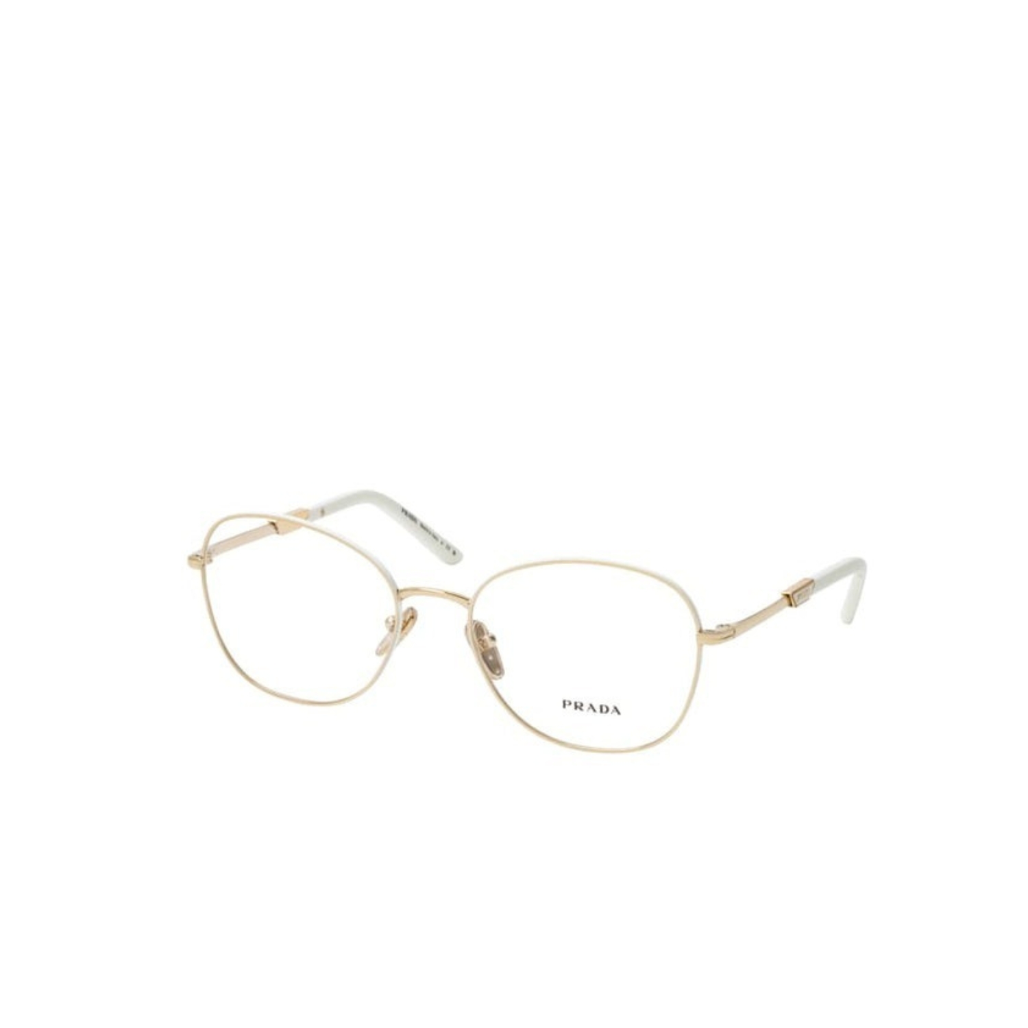 Pra*a Round Glasses Gold For Women