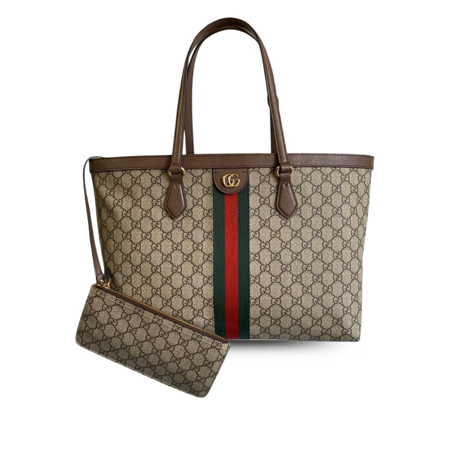 Gvc*1 Ophidia GG Medium Tote Bag Beige For Women 15in/38cm 631685 96IWB 8745