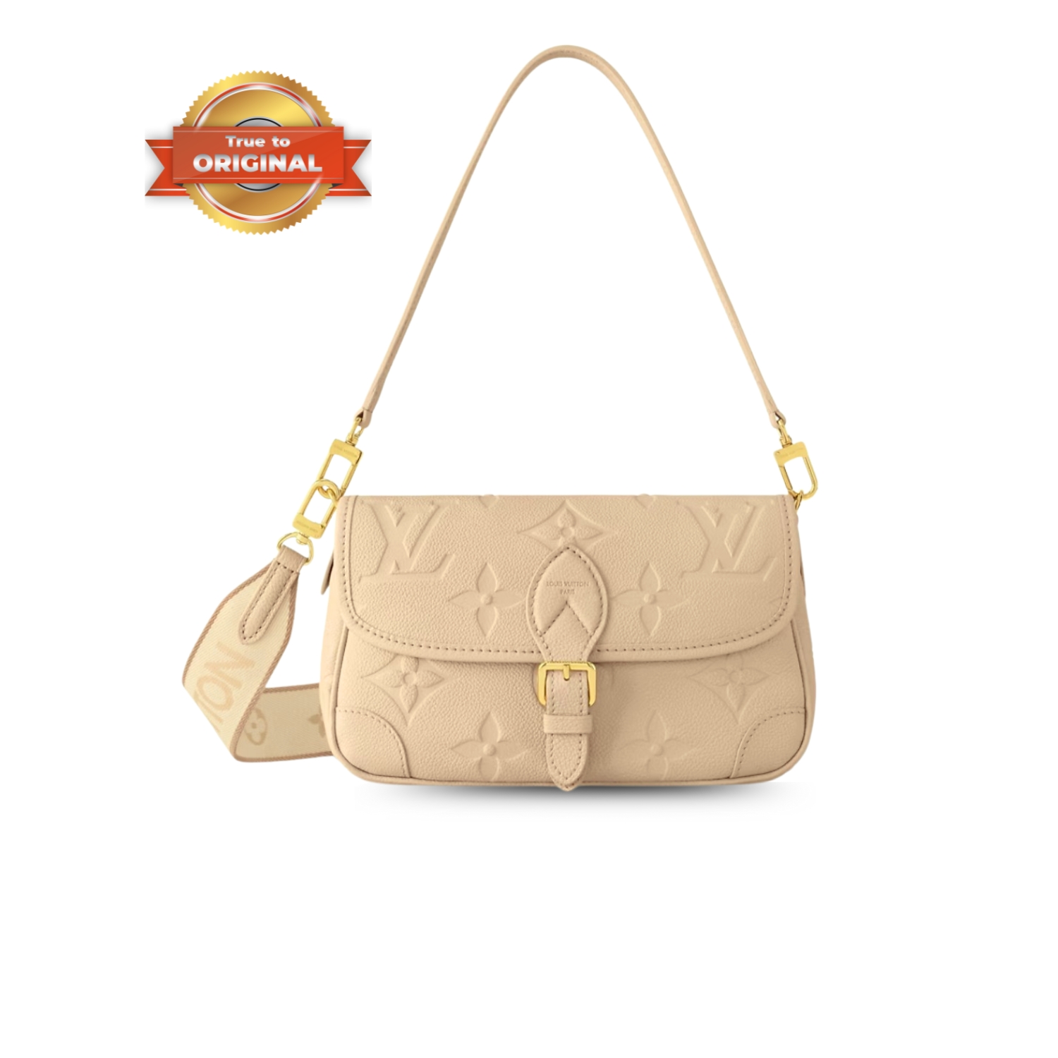 [True-to-ORIGINAL] L0vis Vvtt0n Diane Sand For Women 9.4in/24cm M13231