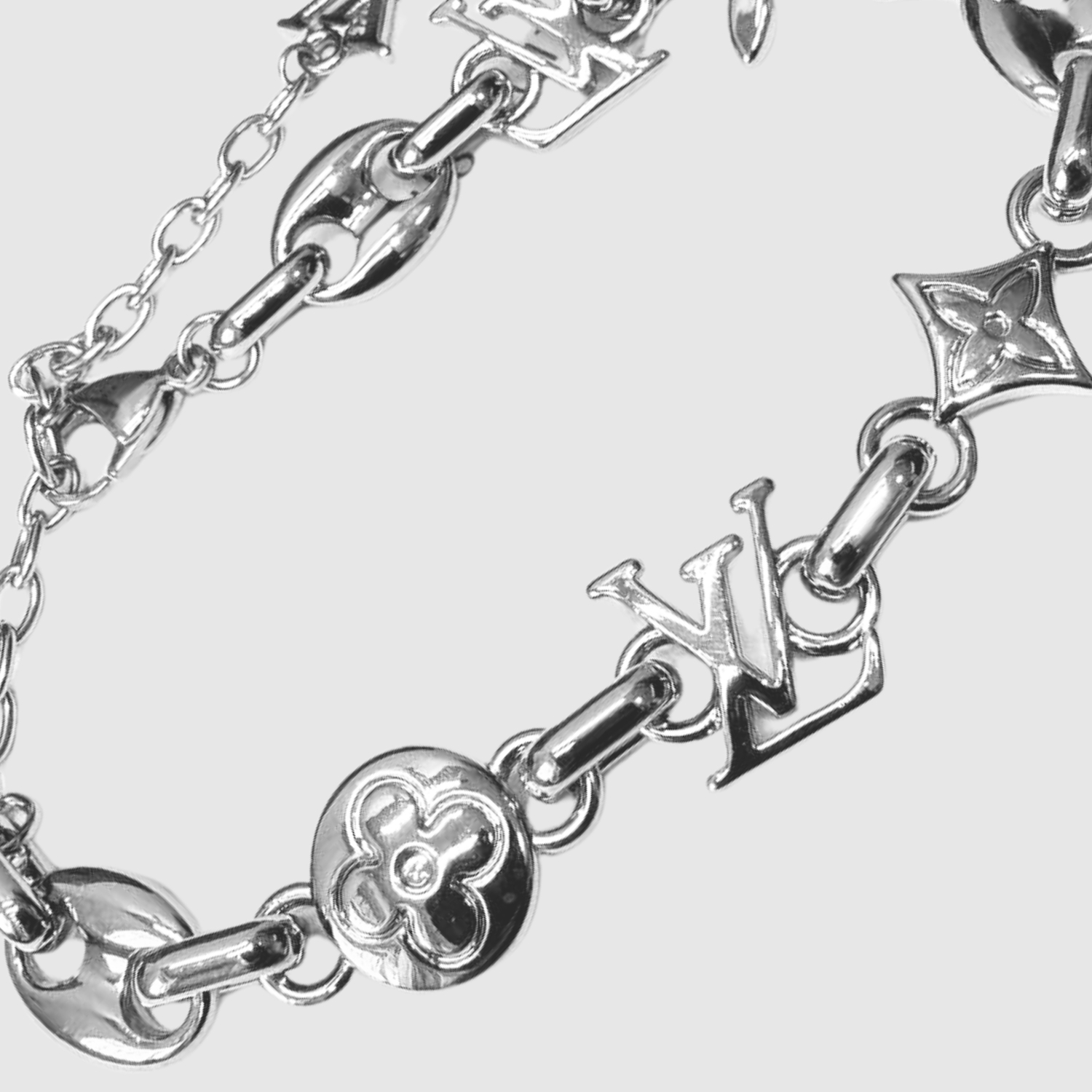 L0vis Vvtt0n Sailor Bracelet Silver-Toned
