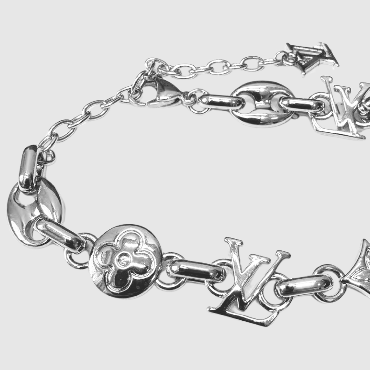 L0vis Vvtt0n Sailor Bracelet Silver-Toned