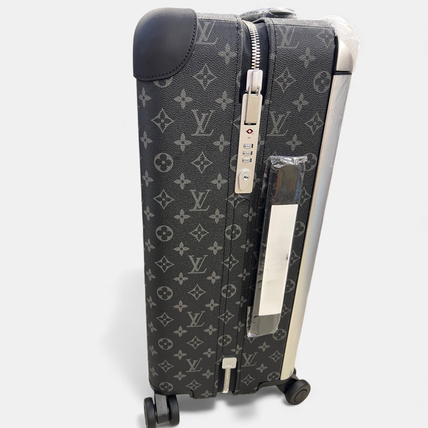 L0vis Vvtt0n Horizon 55 Monogram Eclipse Suitcase Bag Black 21.7in/55cm M23002