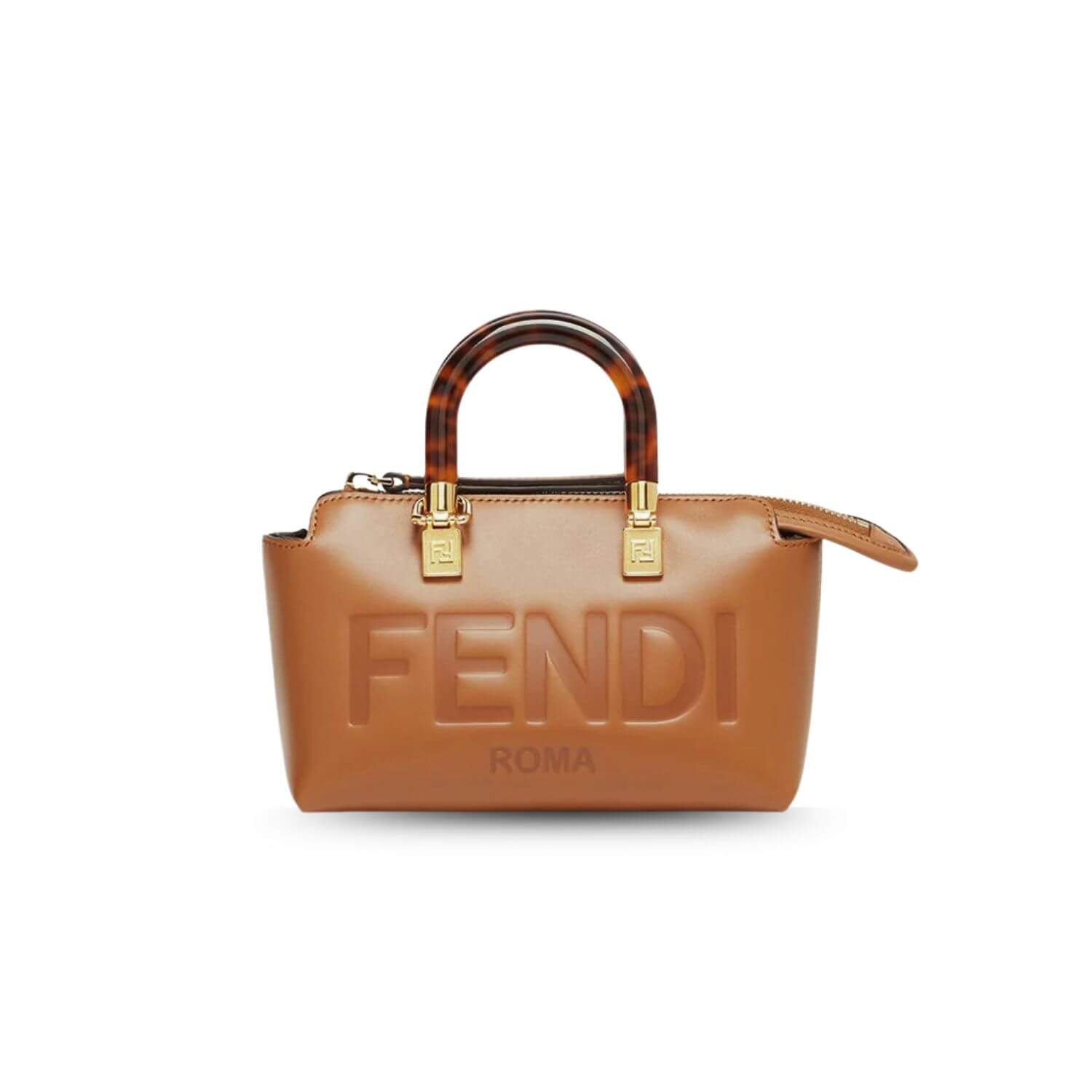 F**di By The Way Brown Mini Bag For Women 20.5cm/8.1in 8BS067 ABVL F0NYJ