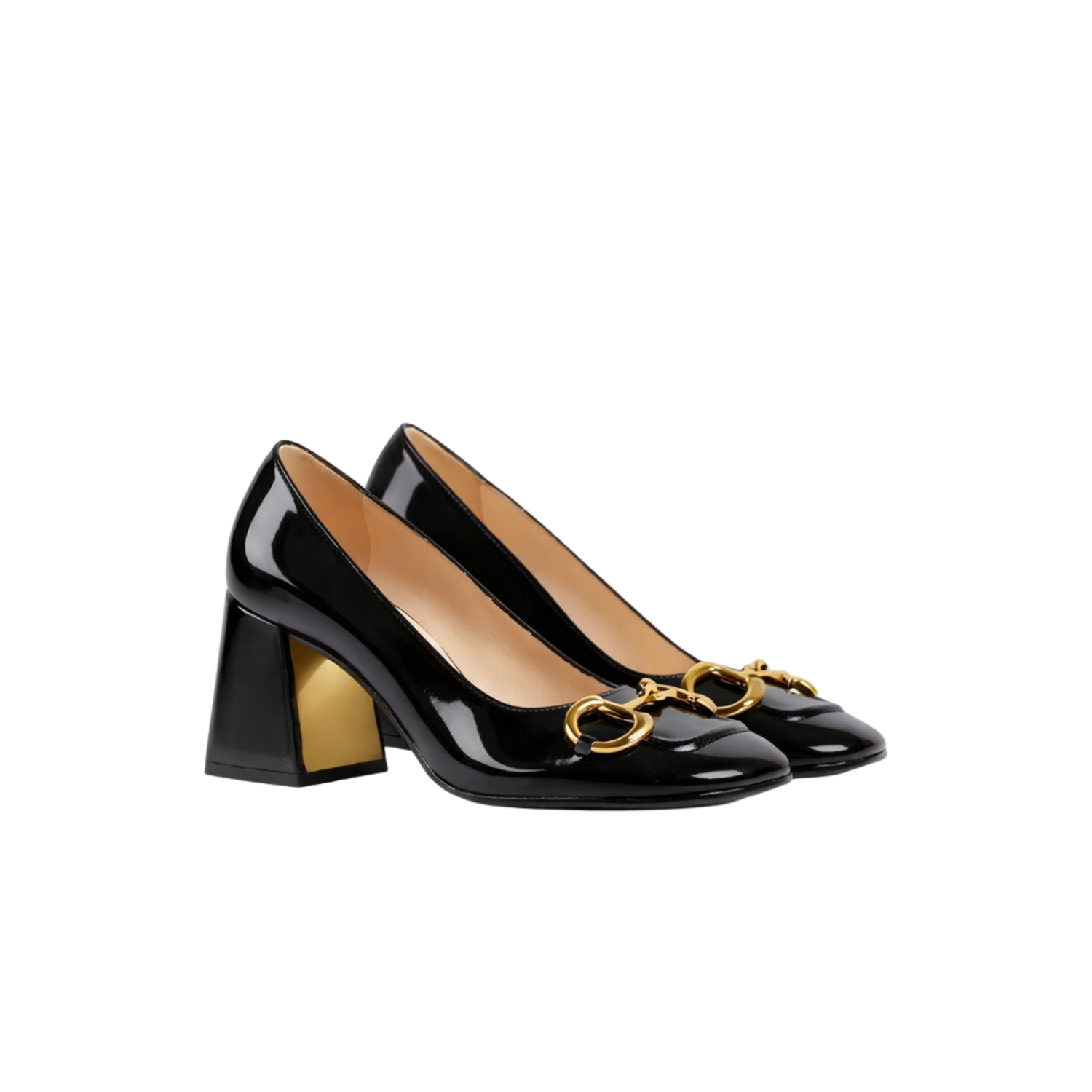 Gvc*1 Women’s Mid-Heel Ballet Flat With Horsebit Black For Women GG