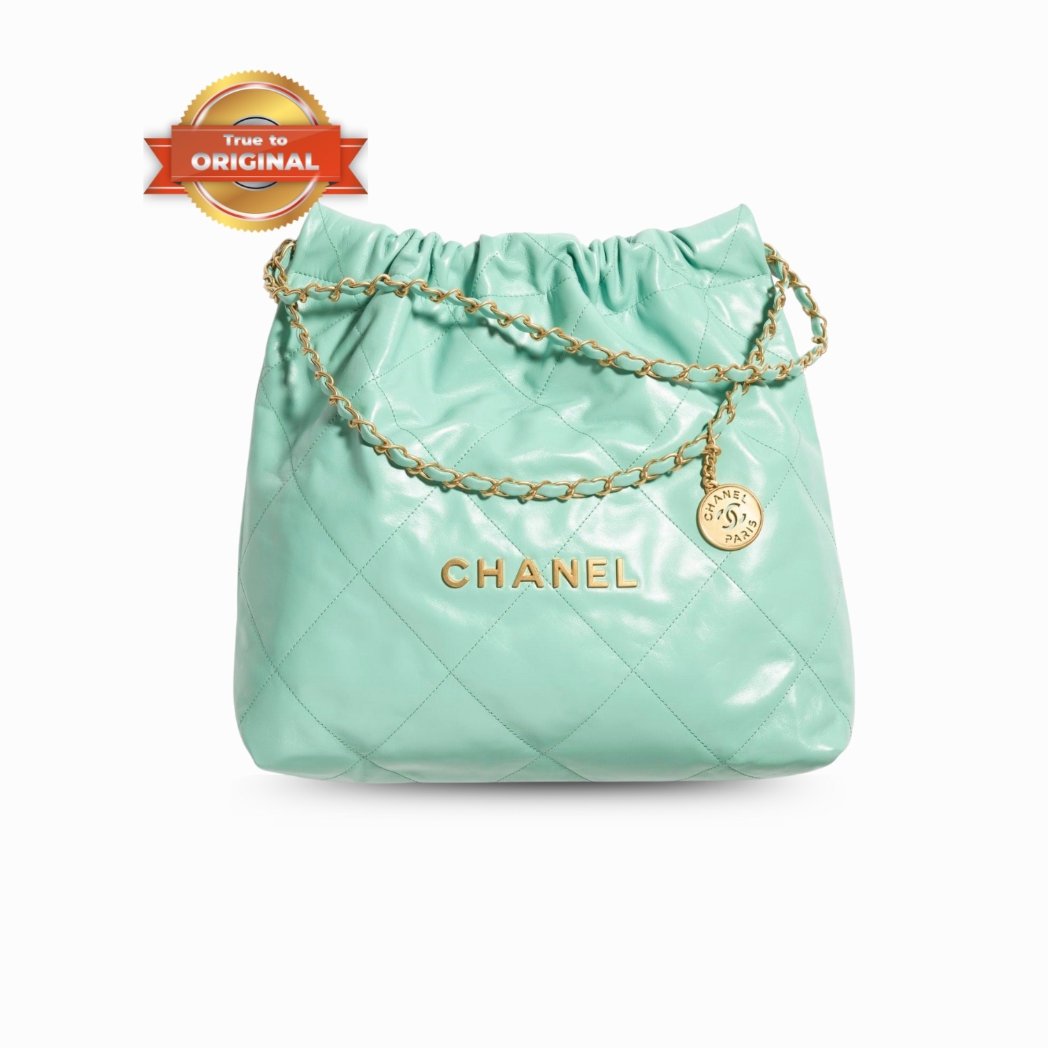 [True-to-ORIGINAL] Ch**el 22 Small Handbag Jade Green For Women 37cm / 14.43in AS3260