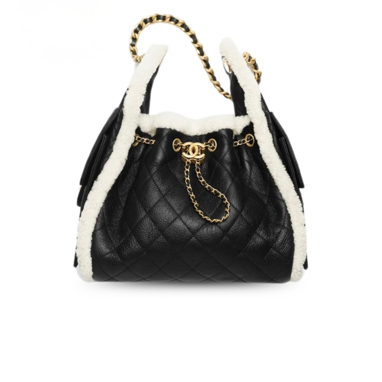 Ch**el 25 Small Handbag Black For Women 10.2in/26cm AS5293-B22309-U4139