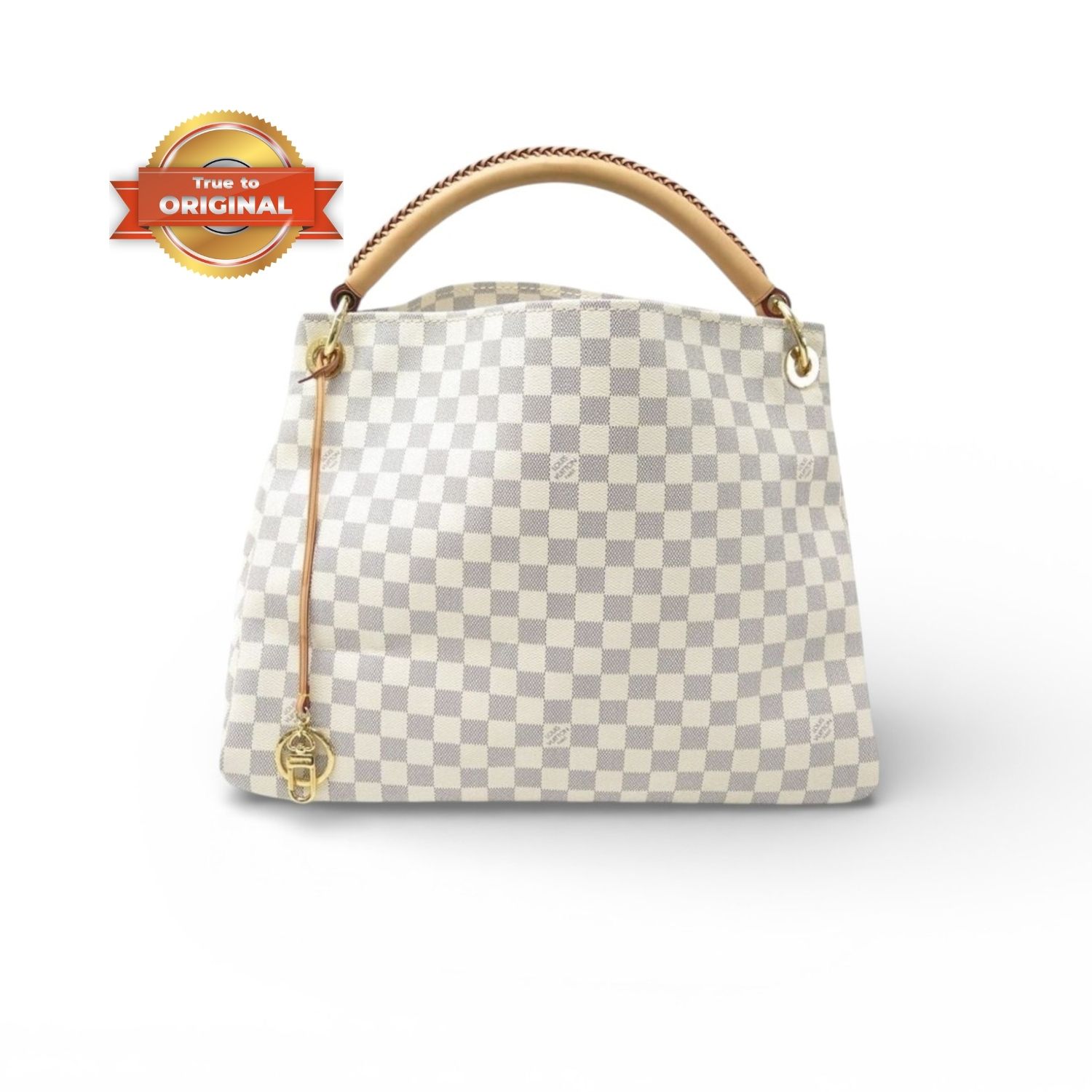 [True-to-ORIGINAL] L0vis Vvtt0n Artsy MM Damier Azur Canvas For Women, Women’s Handbags 16.1in/41cm LV N40253