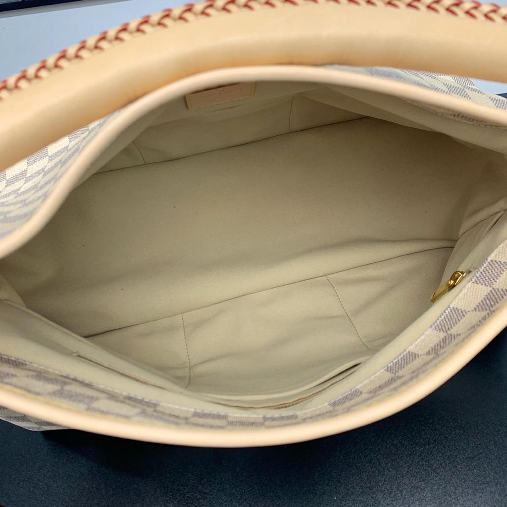 [True-to-ORIGINAL] L0vis Vvtt0n Artsy MM Damier Azur Canvas For Women, Women’s Handbags 16.1in/41cm LV N40253