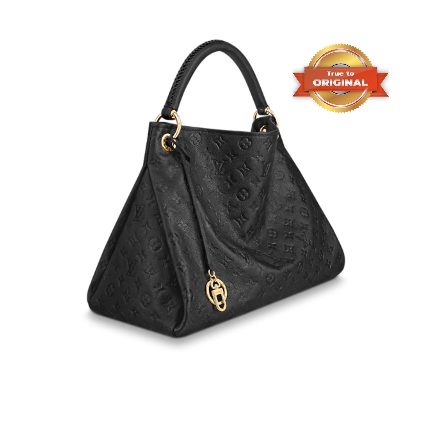 [True-to-ORIGINAL] L0vis Vvtt0n Artsy MM Monogram Empreinte Black For Women Shoulder Bags 16.1in/41cm M41066