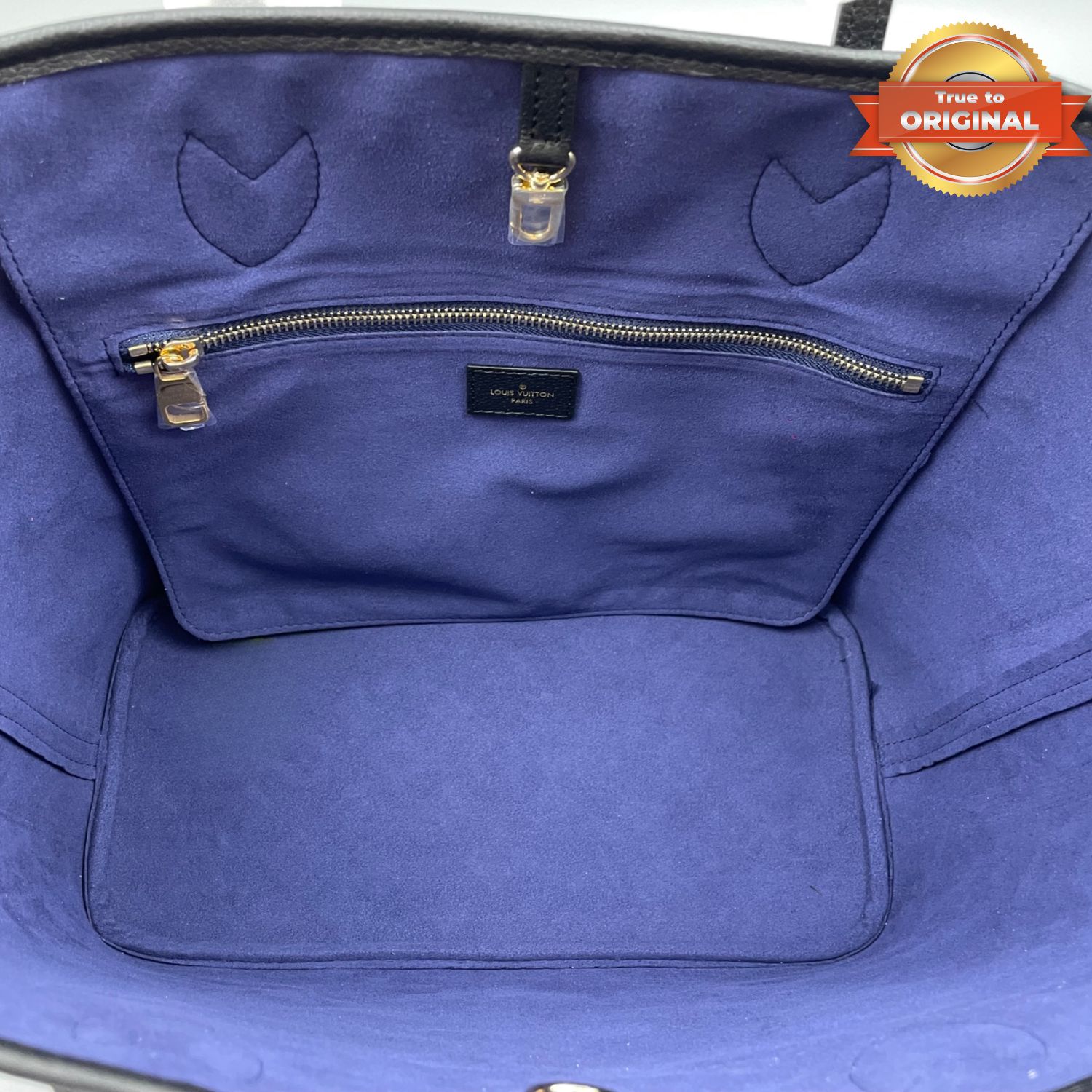 [True-to-ORIGINAL] L0vis Vvtt0n Neverfull MM Tote Bag Black For Women 12.2in/31cm M45685