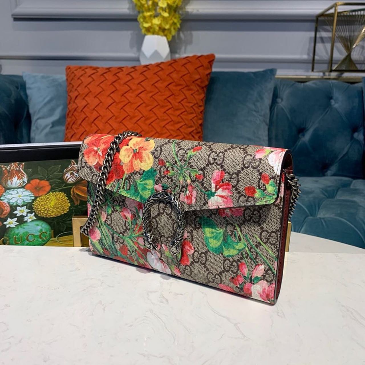 Gvc*1 Floral WOC Dionysus Shoulder Bag Multicolor For Women 20cm/7.9in