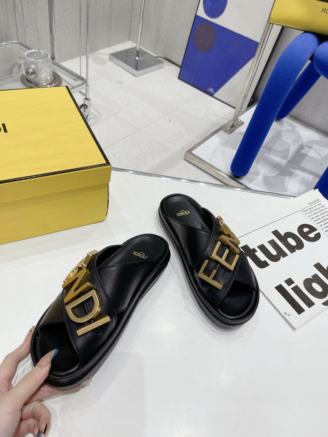 F**di Graphy Black For Women FF 8X8289AI1RF1H1K