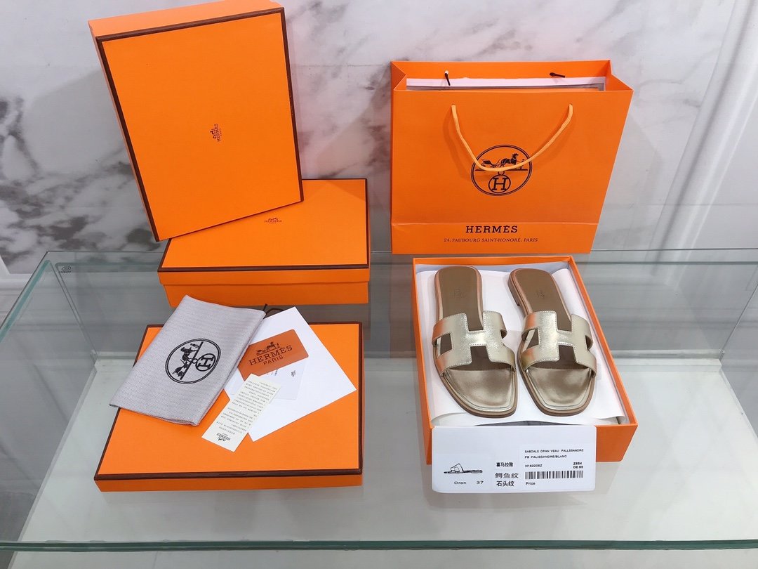 H**me5 Oran Sandal Gold For Women, Women’s Shoes H122086Z