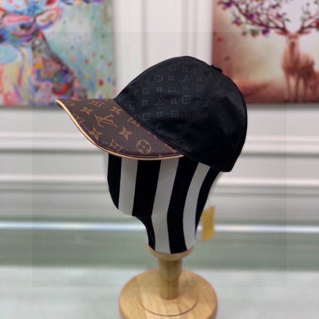 L0vis Vvtt0n LV Get Ready Cap Monogram Black LV Cap