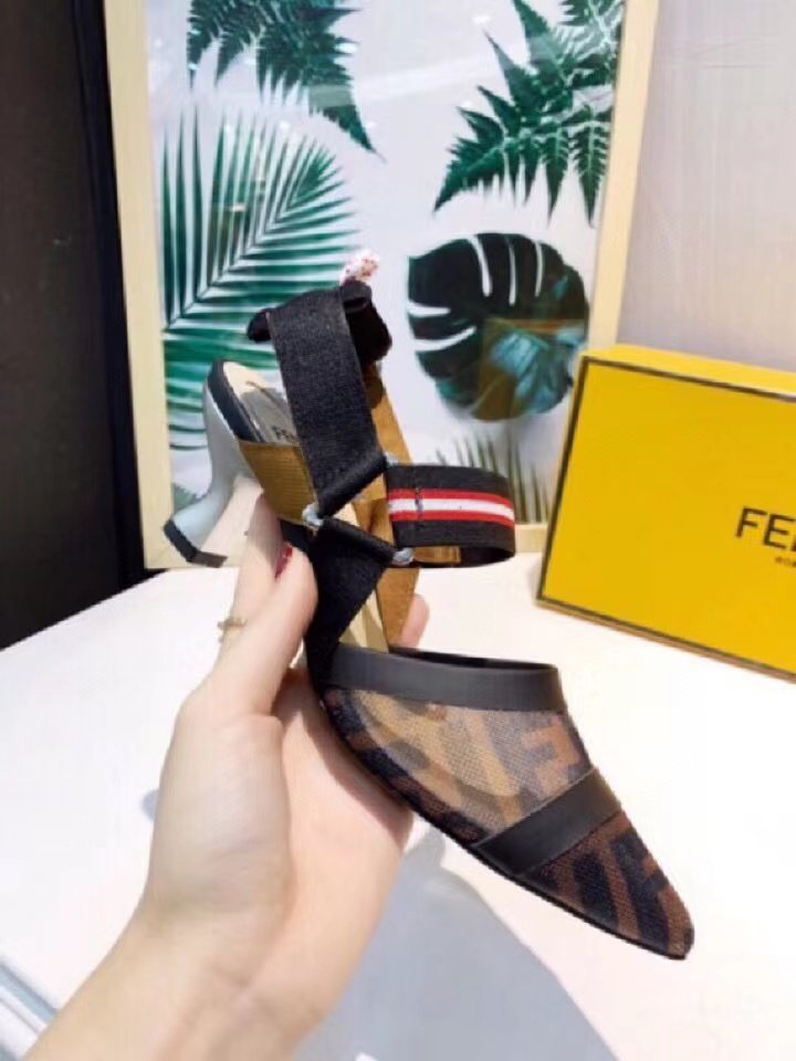 F**di Colibri Micromesh Black For Women FF