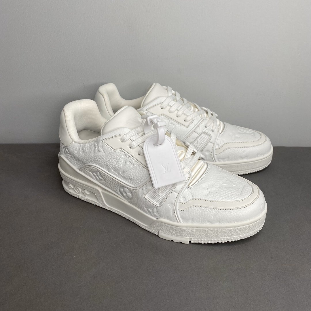 L0vis Vvtt0n Trainer Sneaker Mix Of Materials White Virgil Abloh For Men LV