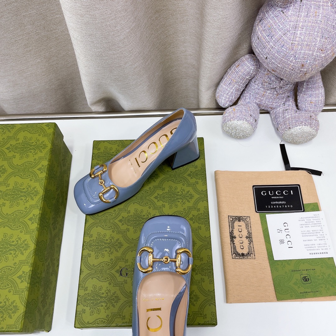 Gvc*1 Women’s Mid-Heel Ballet Flat With Horsebit Jade Green For Women GG