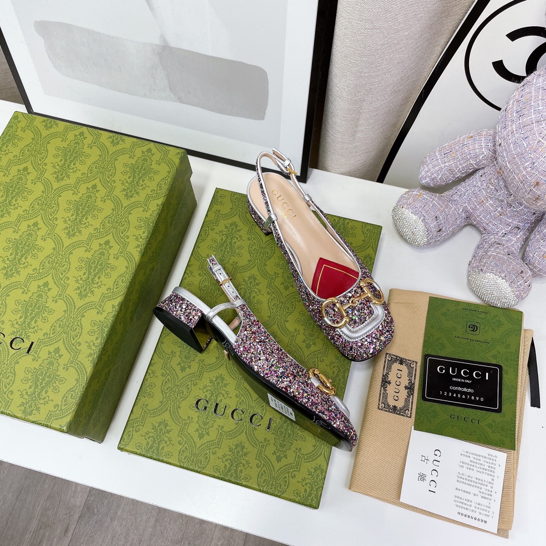 Gvc*1 Lovelight Slingback With Horsebit Multicolor For Women GG