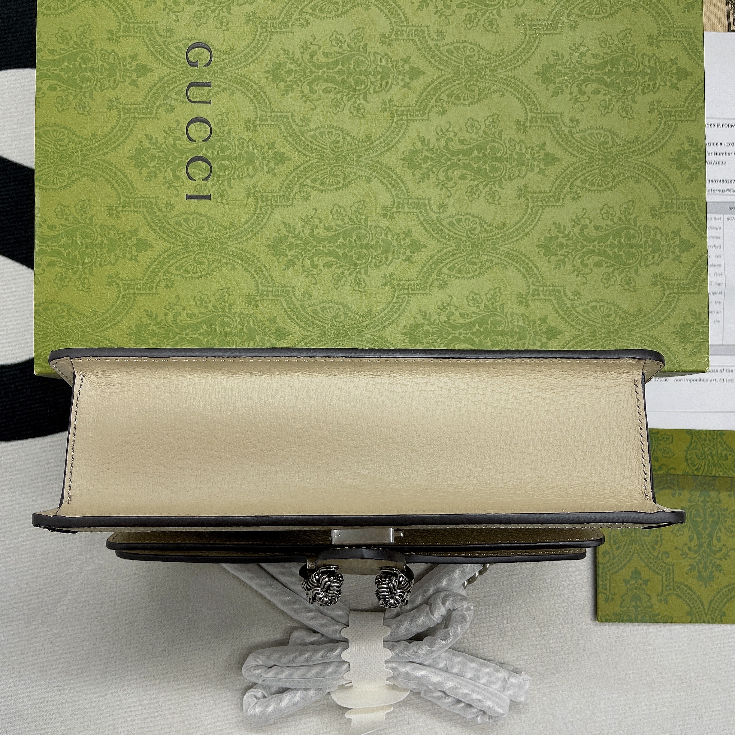 Gvc*1 Dionysus Small GG Bag Beige For Women, Women’s Bags 10in/25cm GG ‎499623 UULBN 9683