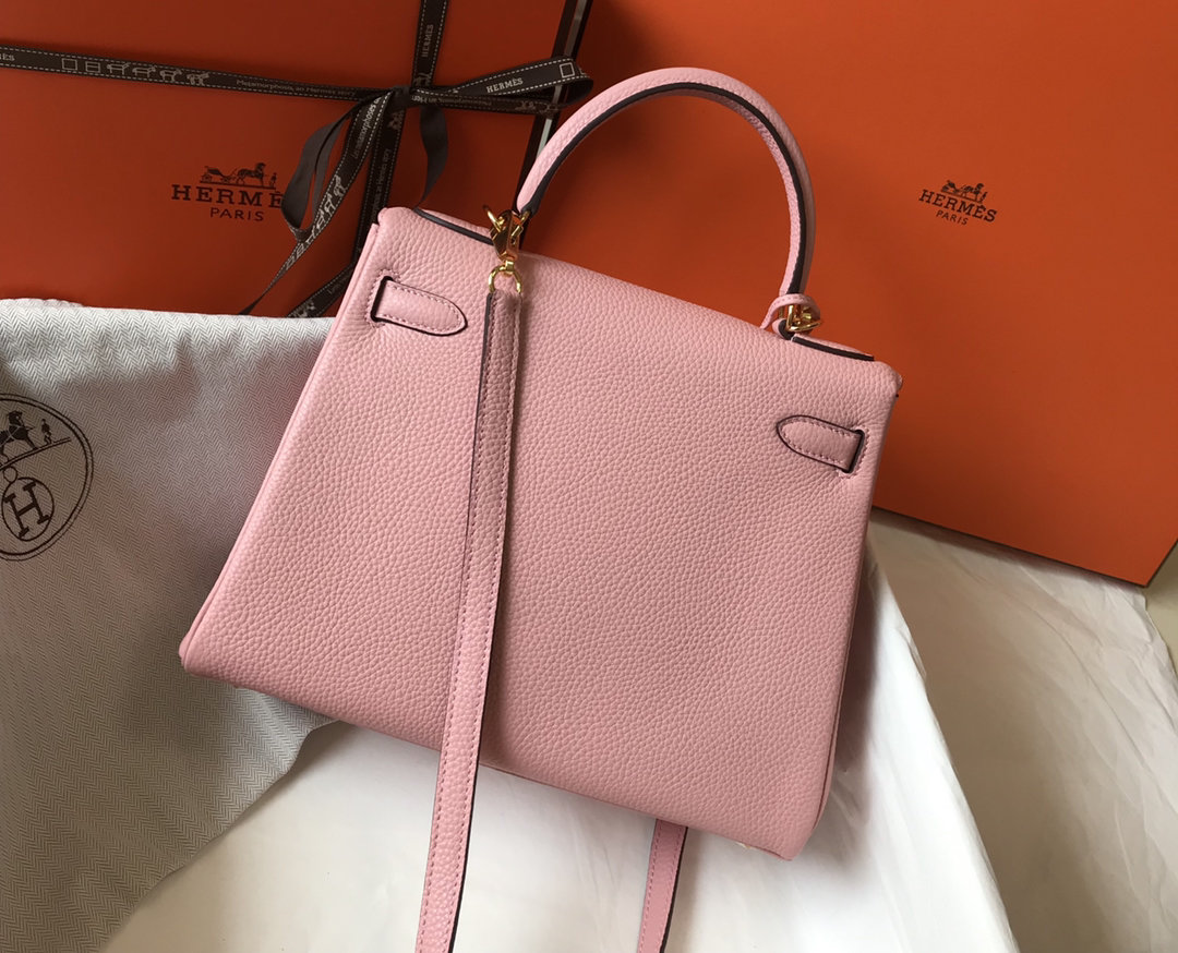 H**me5 Kelly 28cm Bubblegum Pink Togo Bag For Women, Women’s Handbags, Shoulder Bags 11in/28cm