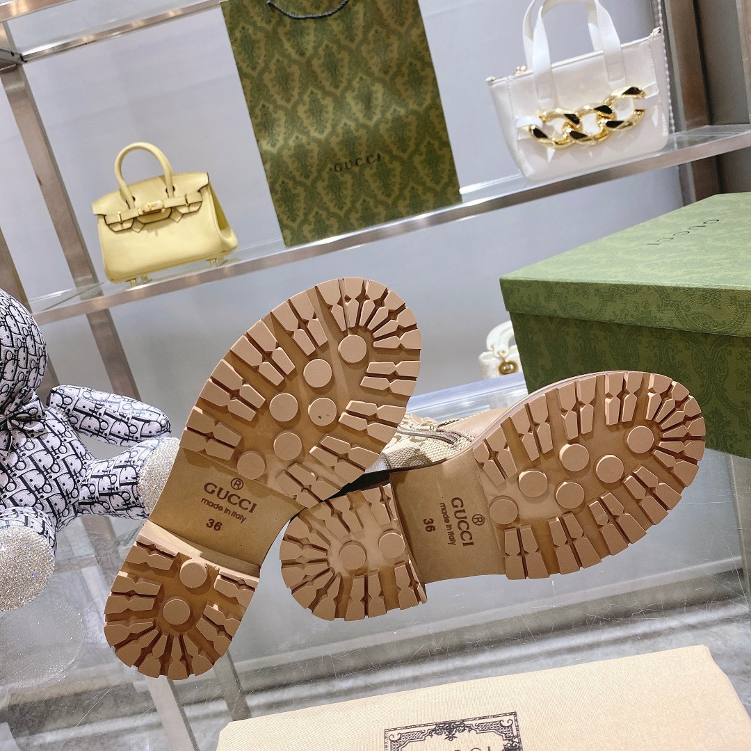 Gvc*1 Blondie Women’s Ankle Boots Beige For Women GG