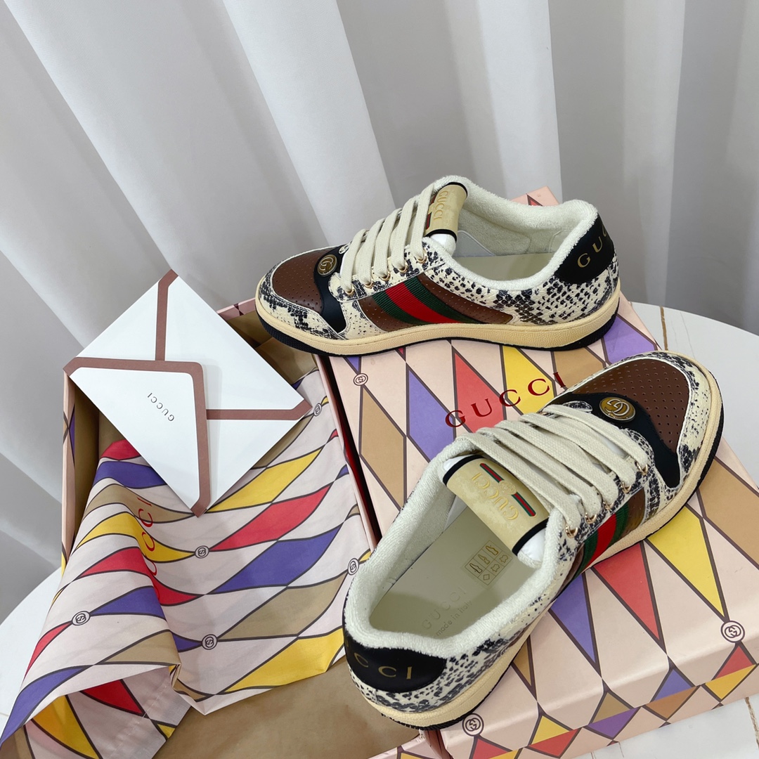 Gvc*1 Women’s Screener Sneaker Beige For Women GG