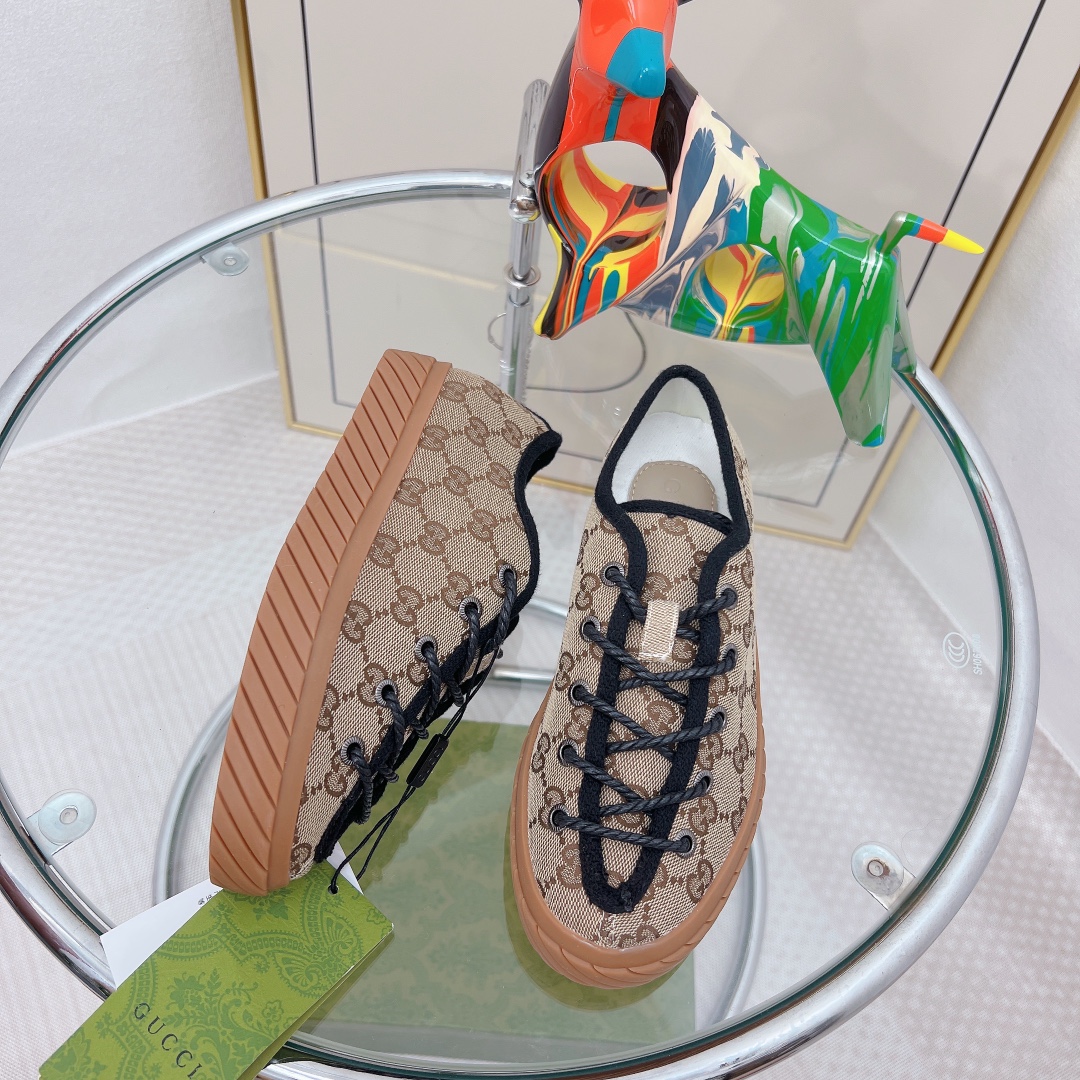 Gvc*1 Women’s Maxi GG Sneaker Beige For Women GG