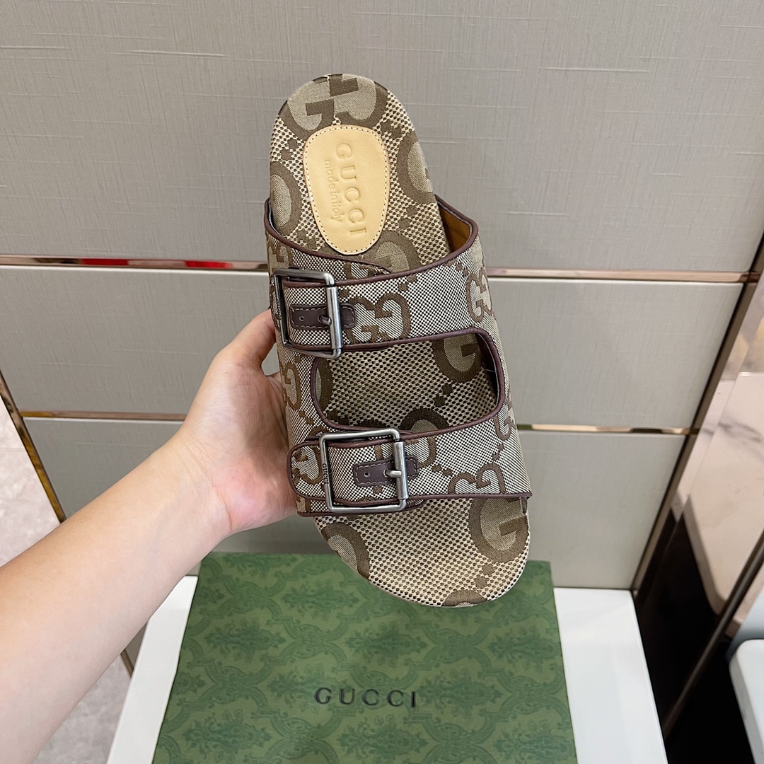 Gvc*1 Women’s Slide Sandal With Straps Beige For Women GG