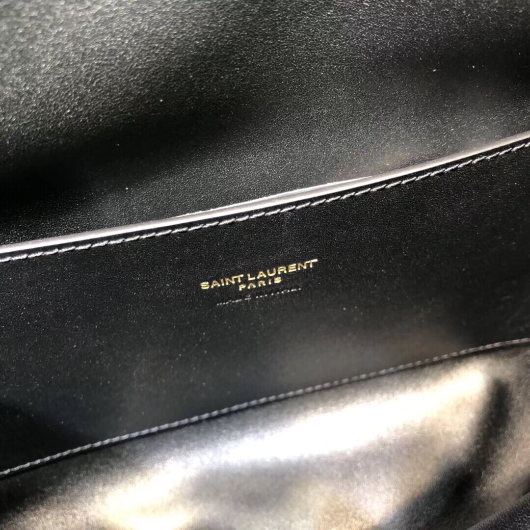 Sa1nt Lau*nt Kate Medium Reversible Chain Bag Black For Women 28.5in/11.2cm Y51 5538040UD7W1000